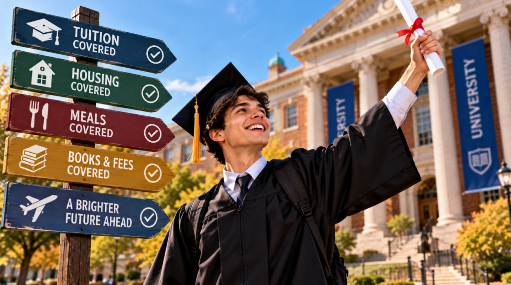 How to Get a Full-Ride Scholarship to College in the United States